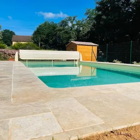Les Cypres*Maison Au Calme*Piscine Chauffee Sarlat Exterior foto